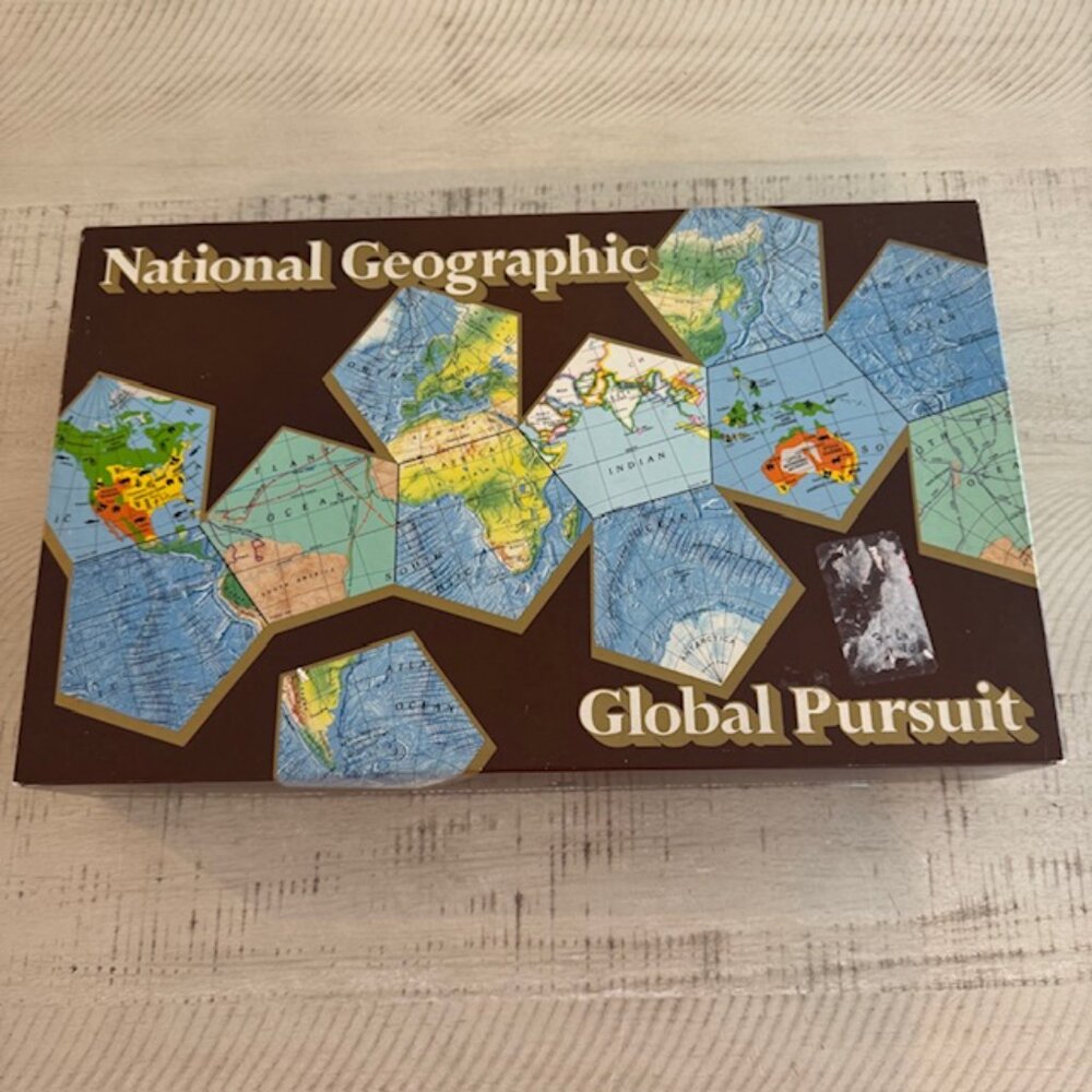 Vintage 1987 National Geographic Global Pursuit